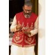 ZGMW1042 Persian Red Cotton Waistcoat