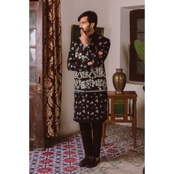 ZGMW1044 Black Cotton Waistcoat