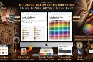 Introducing the Zarighar Color Directory: 5,400+ Shades for Your Perfect Look