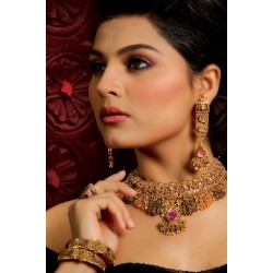 ZGJ1033 925 Sterling Silver Amethyst Party Set