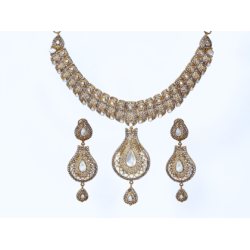 ZGJ1037 925 Sterling Silver Pearl Necklace and Earrings ZGJ1037 925 Sterling Silver Pearl Necklace and Earrings