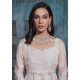 ZGJ1044 925 Sterling Silver Emerald Necklace and Chandbali Earrings