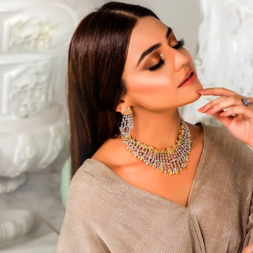 ZGJ1076 925 Sterling Silver Zircon Party Set