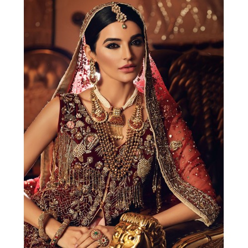 ZGJ1102 925 Sterling Kundan Silver Bridal Set