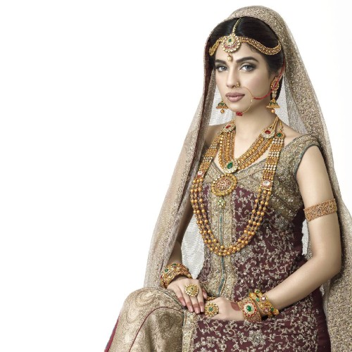 ZGJ1106 925 Sterling Emerald Silver Bridal Set