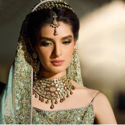 ZGJ1153 925 Sterling Silver Kundan Bridal Set