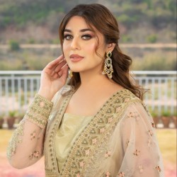 ZGJ1310 925 Sterling Silver Emerald Earrings