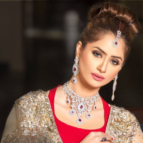 ZGJ1402 925 Sterling Silver Ruby Jewellery Set