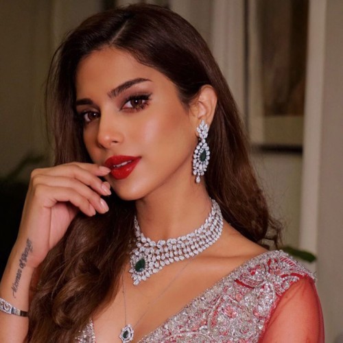 ZGJ1502 925 Sterling Silver Emerald Jewellery Set