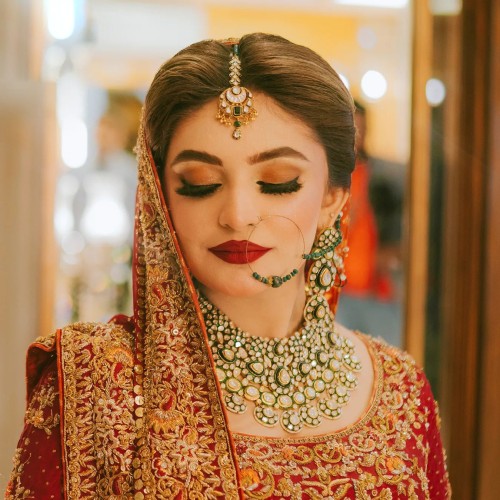 ZGJ1853 925 Sterling Silver Kundan Bridal Jewellery Set