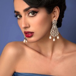 ZGJ1926 925 Sterling Silver Diamond Like Earrings ZGJ1926 925 Sterling Silver Diamond Like Earrings