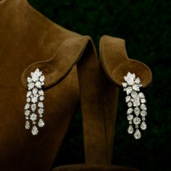 ZGJ1944 925 Sterling Silver Diamond Like Zircon Earrings ZGJ1944 925 Sterling Silver Diamond Like Zircon Earrings