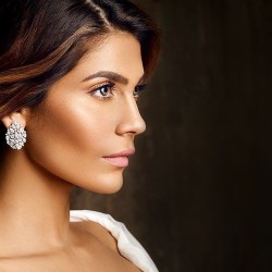 ZGJ1952 925 Sterling Silver Zircon Earrings