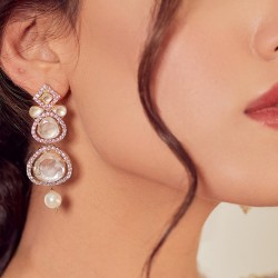 ZGJ2048 925 Sterling Silver Pearl Earrings