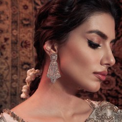 ZGJ2053 925 Sterling Silver Zircon Earrings