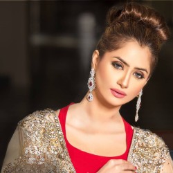 ZGJ2096 925 Sterling Silver Ruby Earrings