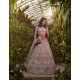 Tea Rose Forsythia Lehenga