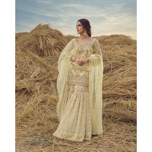 Blond Forsythia Gharara Blond Forsythia Gharara