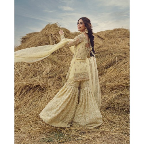 Blond Forsythia Gharara Blond Forsythia Gharara