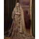 Chestnut Forsythia Lehenga