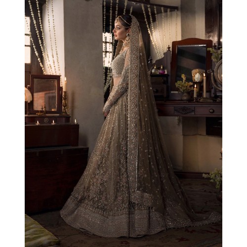 Shadow Forsythia Lehenga Shadow Forsythia Lehenga