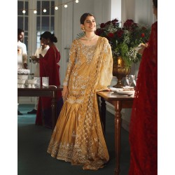 Gold Amber Forsythia Gharara