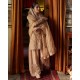 Brown Sugar Forsythia Party Wear