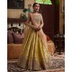 Golden Forsythia Lehenga