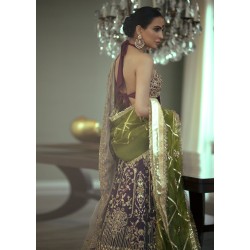Palatinate Purple Syringa Lehenga Palatinate Purple Syringa Lehenga