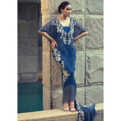 Blue Berry Syringa Kaftan