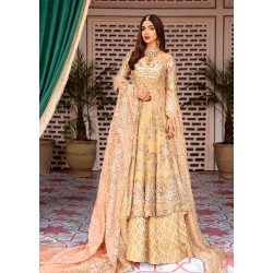 Buff Syringa Lehenga