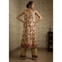 Ivory Syringa Trousers Suit