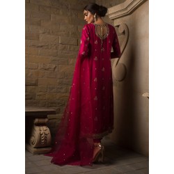 Cardinal Syringa Chooridar Suit