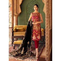 Utah Crimson Syringa Trousers Suit