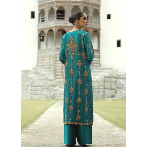 Teal Syringa Shirt and Izaar Teal Syringa Shirt and Izaar