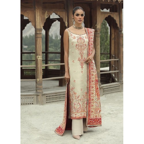 Beige Syringa Party Wear