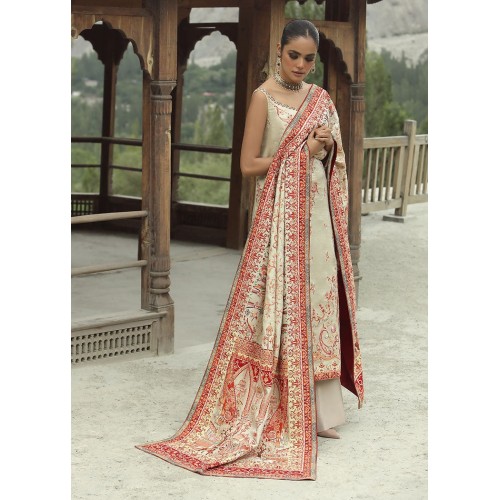 Beige Syringa Party Wear