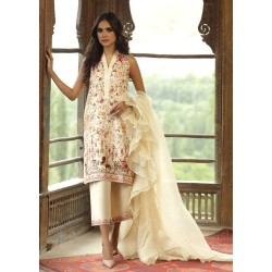 Off White Syringa Party Wear