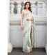 Honeydew Syringa Saree