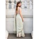 Honeydew Syringa Saree